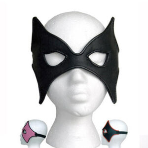 Leather Mask with Piping