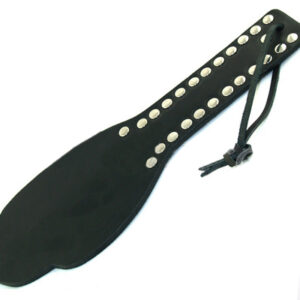 Leather Handle Paddle Whip