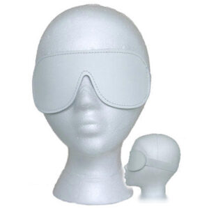 White Elastic Strap Blindfold