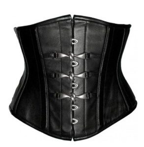 Genuine Leather Underbust Corset
