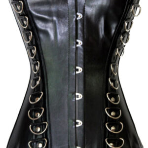 Leather buckle Sides Corset