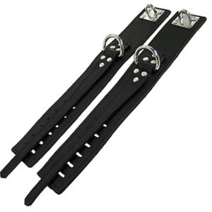 Ankle/Wrist Restraint Pair for Bedroom Bondage