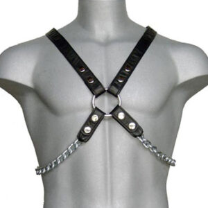 Leather & Chain Harnes