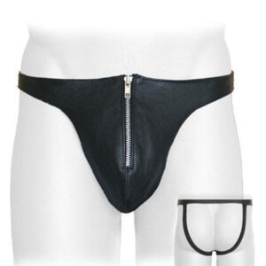 Zipper Front Jock-Elastic Straps