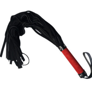 Red/Black Suede Flogger