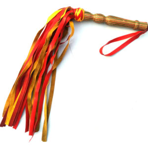Multi-Colour Leather Flogger