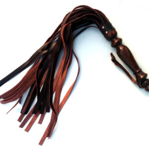 Heavy Duty Brown Leather Flogger