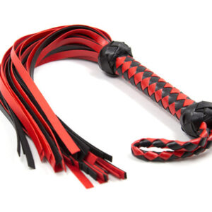 Sexy Black Red Tassel Leather