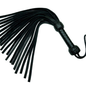 Black Leather Flogger
