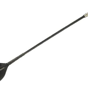 Black Leather BDSM Crop