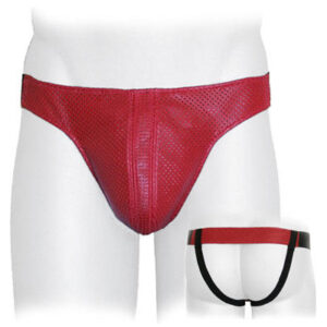 Leather Vent Jock